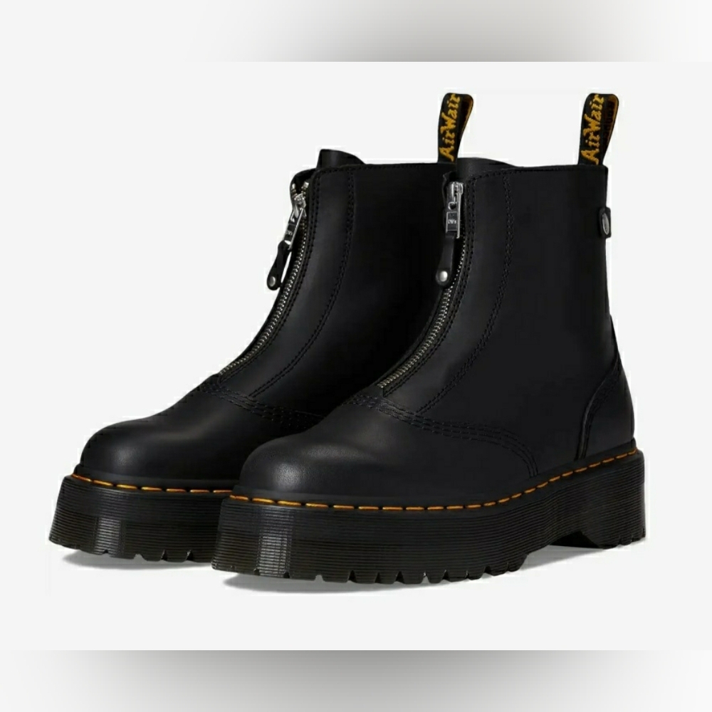 Dr Martens Jetta Sendal Leather Boots Size 6
